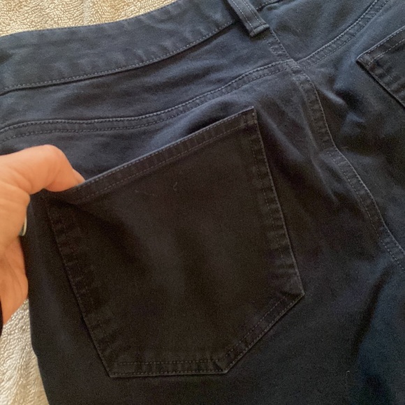 Everlane great Elastane/cotton blend bluish pants. So comfy and flattering. - Picture 12 of 15